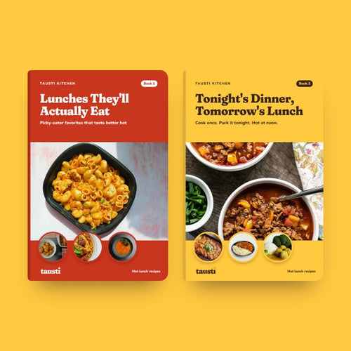Cookbooks 1 and 2: Lunches They'll Actually Eat and Tonight's Dinner, Tomorrow's Lunch