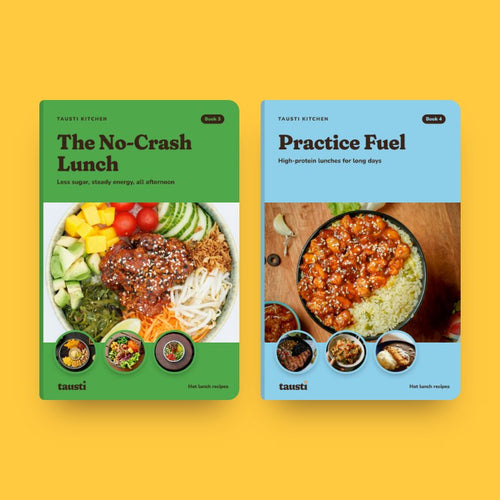 Cookbooks 3 and 4: The No-Crash Lunch and Practice Fuel