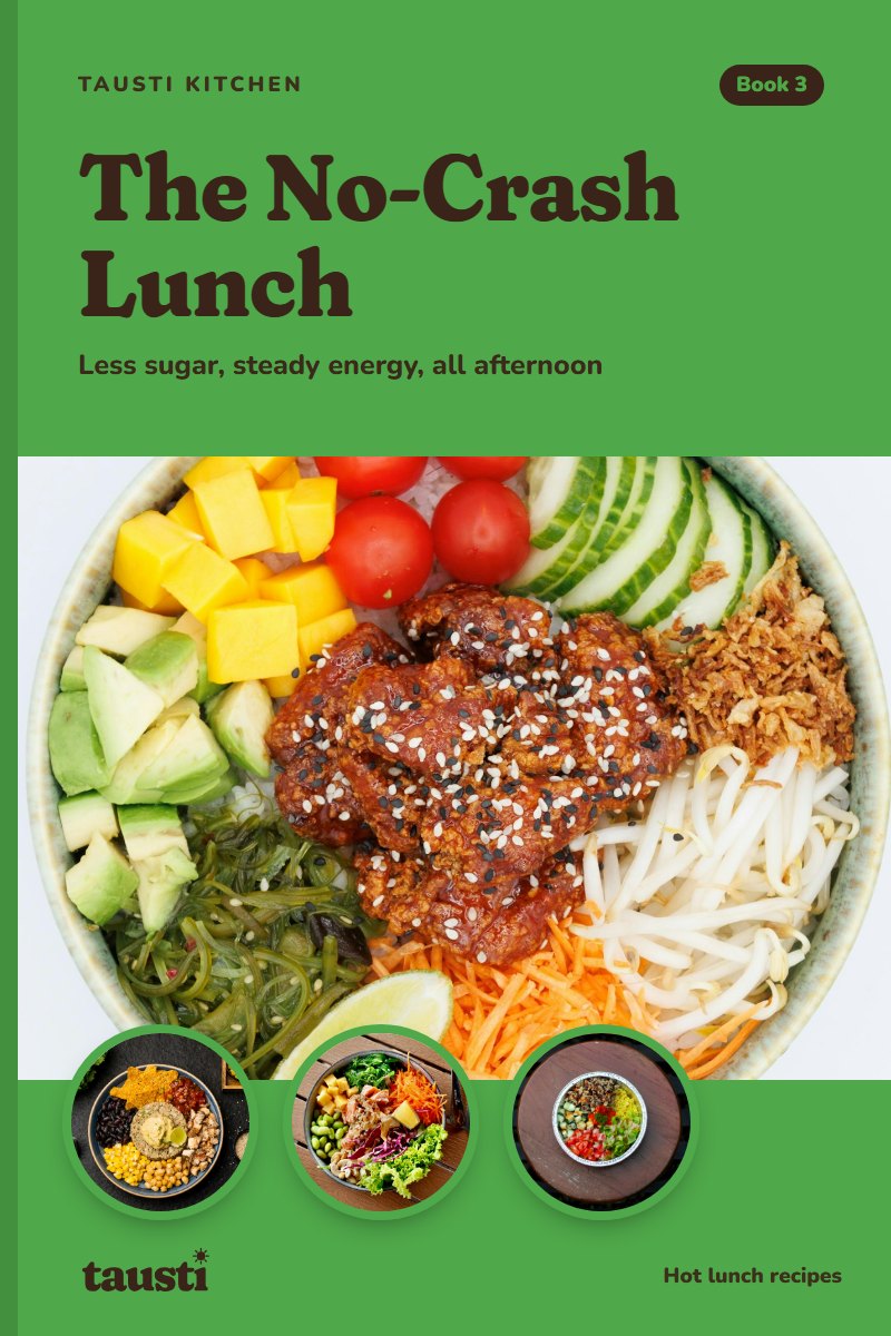 Cookbook 3: The No-Crash Lunch